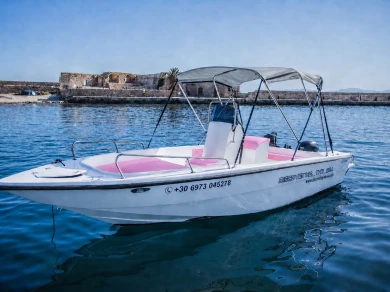 Hire Motorboat Kreta Mare with a boat licence