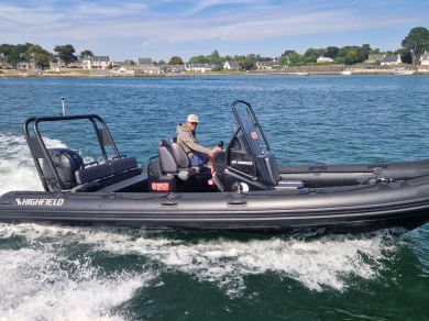 RIB rental with or without captain Highfield La Trinité-sur-Mer