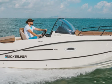 Motorboat rental in Split - Quicksilver Activ 755 Sundeck