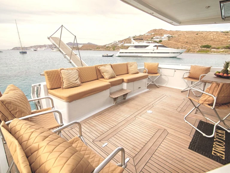 Location Yacht à Mykonos (Ville) - Ferretti Ferretti Yachts 58