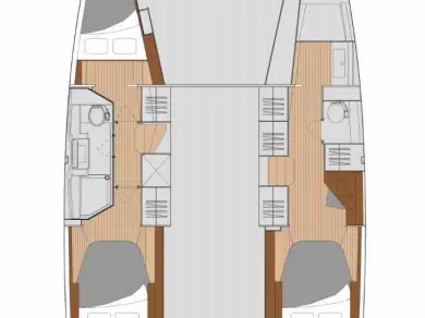 Location Catamaran à Álimos - Fountaine Pajot Isla 40