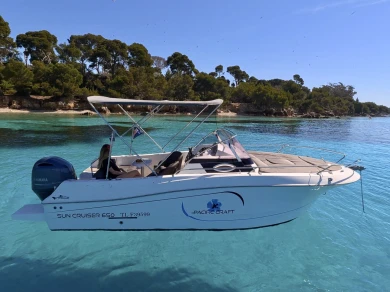 Pacific Craft Pacific Craft 650 SC charter bareboat or skippered in  Golfe-Juan
