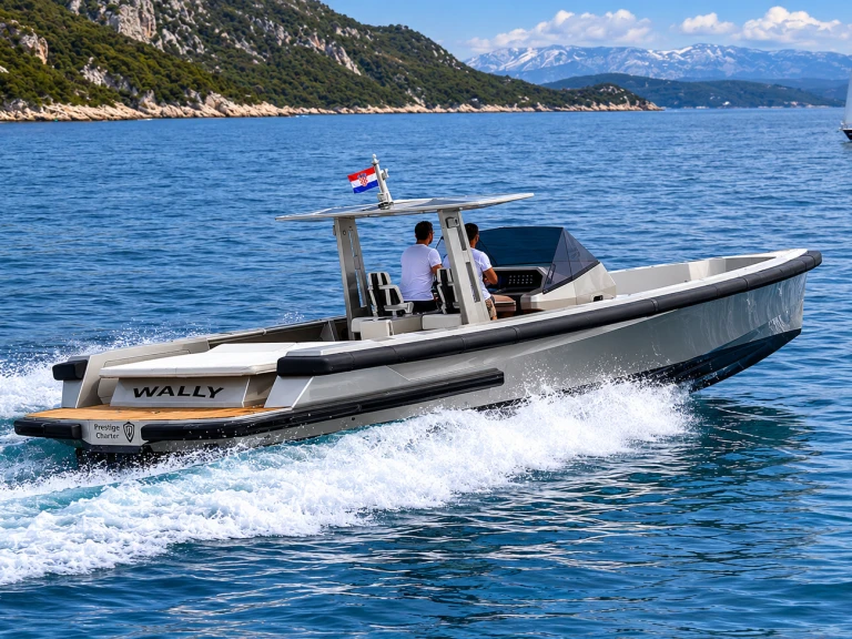 Wally Tender 45 a louer à Split