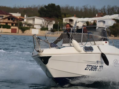 Yacht hire Zaton cheap Bluemax 23 Deck