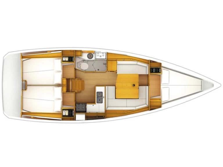 Location bateau Jeanneau Sun Odyssey 379 à Lefkáda sur Samboat