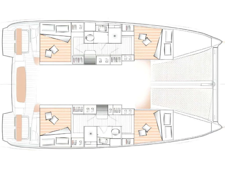 Location Catamaran à Pula - Excess Excess 11 (Cat)/6 cab