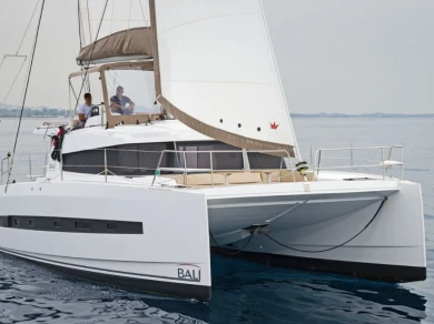 Bareboat Rental Catamaran Bali with a boat licence