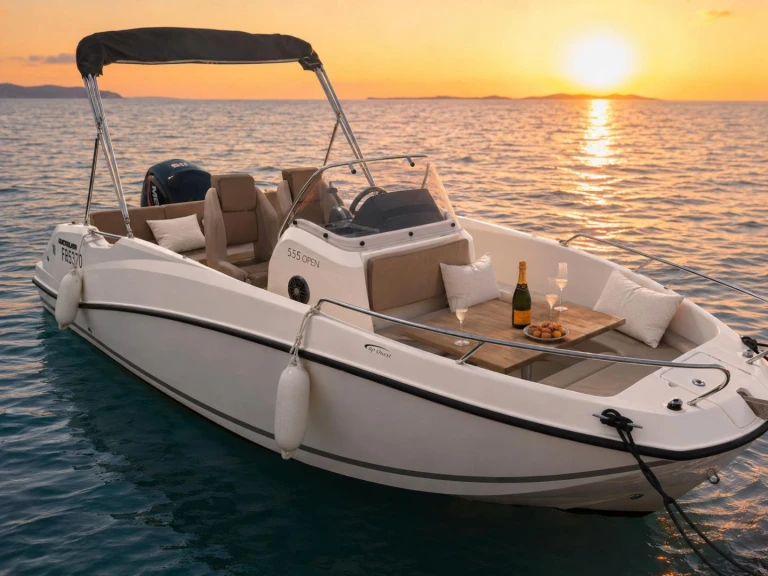 Location bateau Quicksilver Activ 555 Open à Saint-Laurent-du-Var sur Samboat