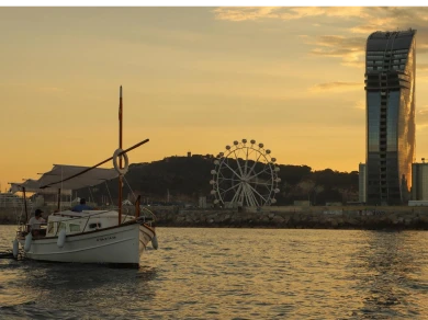 Alquiler de Lancha, con o sin patrón Menorquin-Yachts Port Olympique de Barcelone