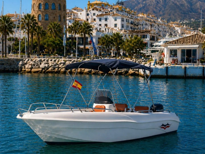 Louer Bateau à moteur avec ou sans skipper voraz à Puerto Banús