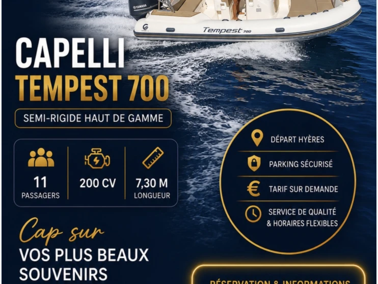 Location bateau Nuova Jolly Prince 21 à Hyères sur Samboat