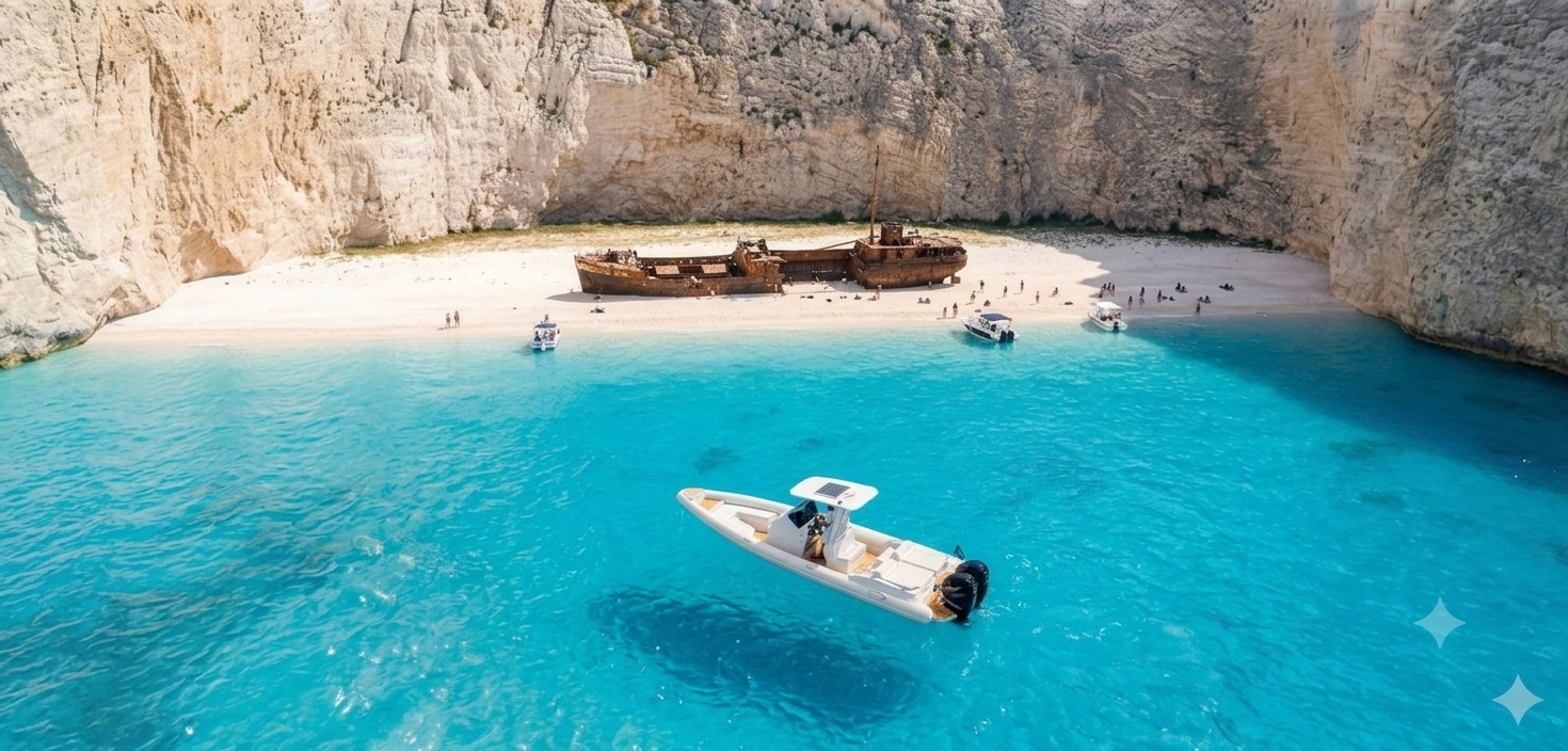 Location Semi-rigide à Zakynthos - Seafighter T30