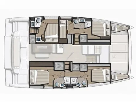 Location Catamaran à Lávrio - Bali Bali 4.6