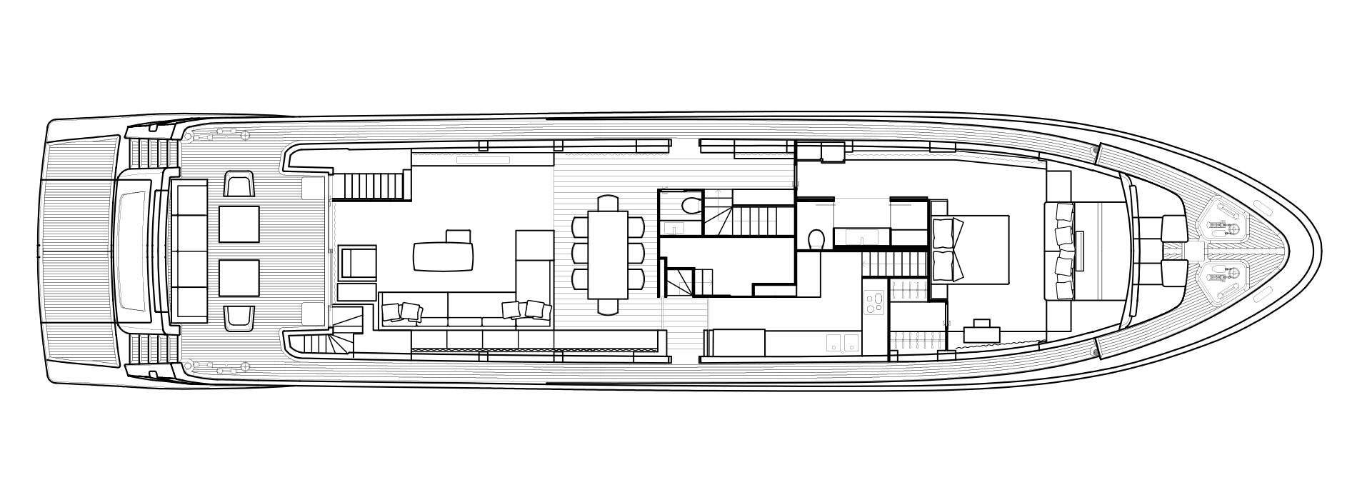 Location bateau Palaio Faliro pas cher Sanlorenzo Yacht SL106