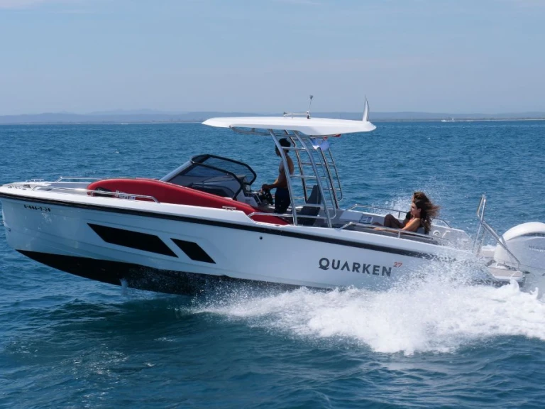Location bateau Roses pas cher Quarken 27 T-TOP V1