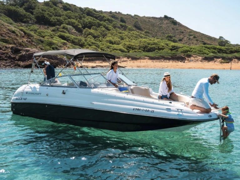Location Bateau à moteur à Fornells - Starcraft LIMITED 2410 OB