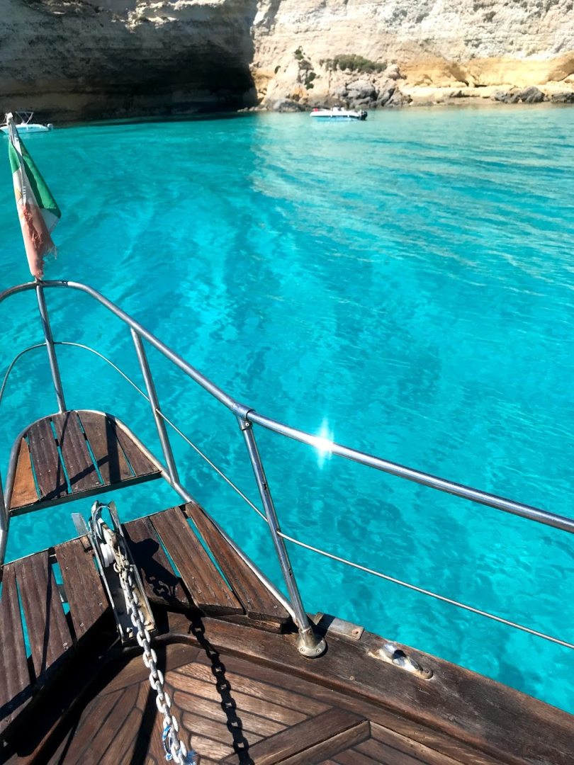 Location Bateau à moteur à Lampedusa - Gozzo cabinato