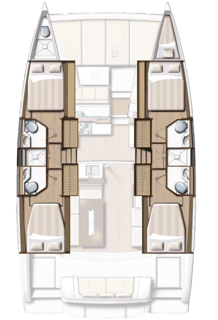 Location bateau Bali Bali 4.2 à Golfo Aranci sur Samboat