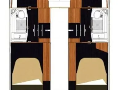 Location Bateau à moteur à Biograd na Moru - Fountaine Pajot Fountaine Pajot MY 37