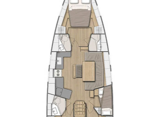 Location bateau Álimos pas cher Oceanis 46.1