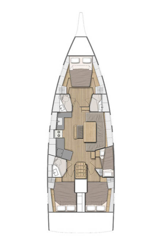 Location bateau Álimos pas cher Oceanis 46.1