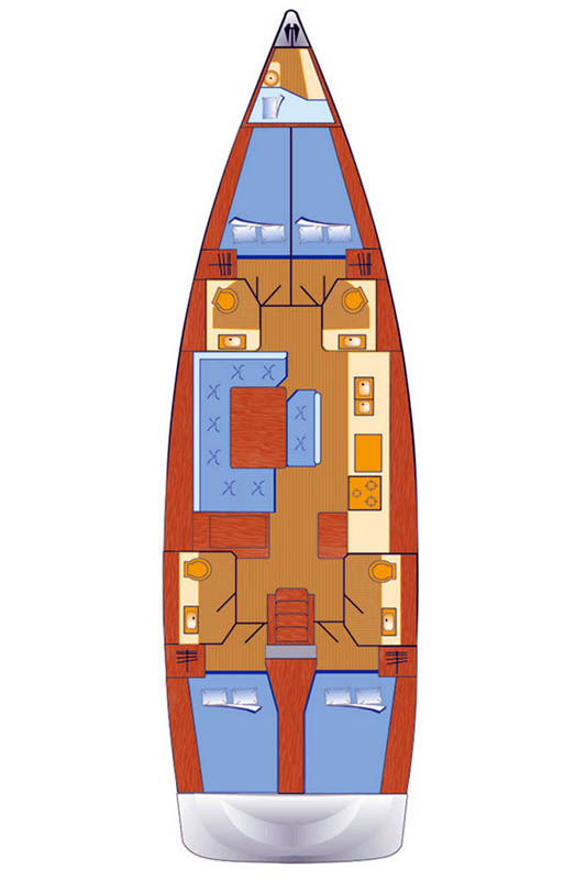 Location bateau Jeanneau Sun Odyssey 519 à Álimos sur Samboat