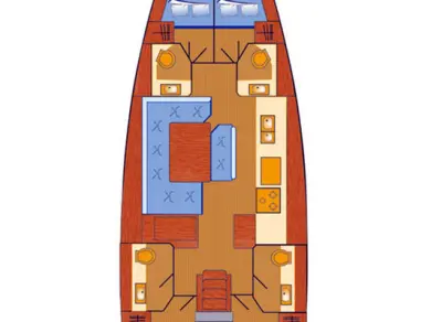 Location bateau Jeanneau Sun Odyssey 519 à Álimos sur Samboat