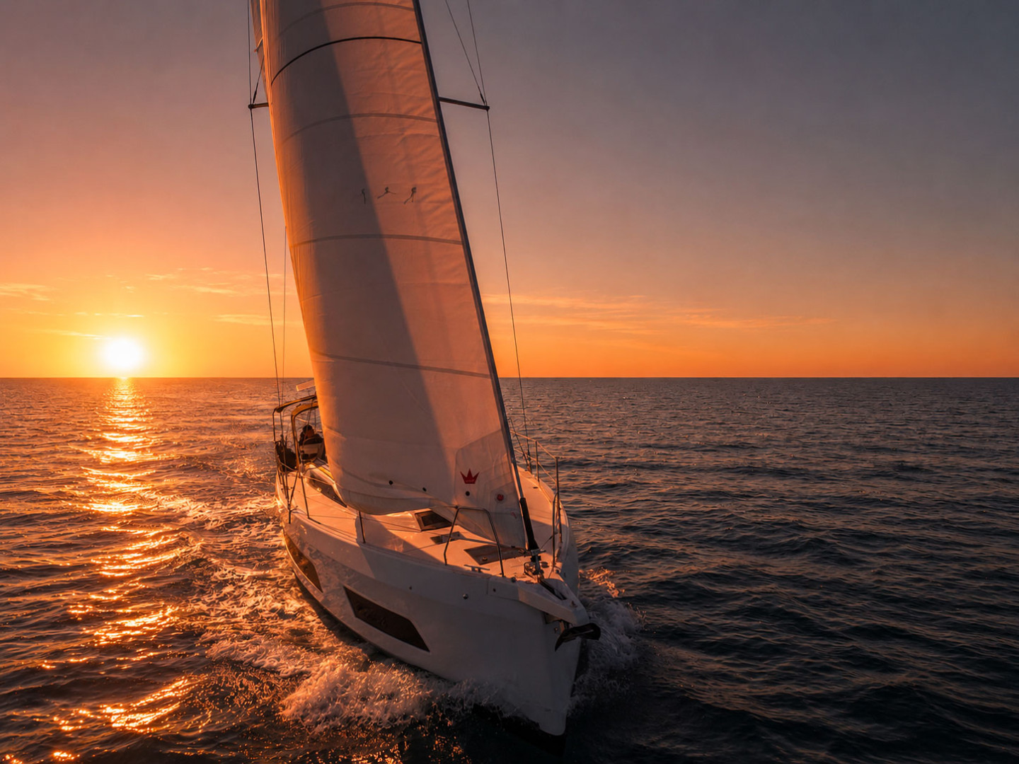 Dufour 41 eco solar sailboat charter in Castellammare di Stabia, Italy