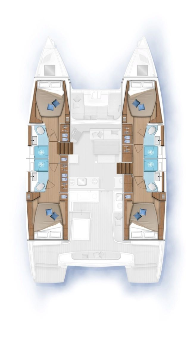 Location bateau Lagoon Lagoon 46 à Göcek sur Samboat