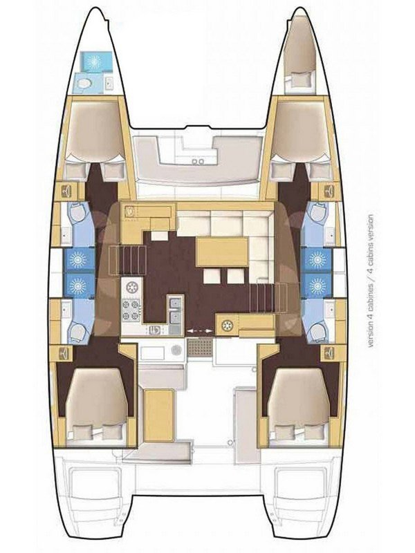 Catamaran à louer à Kaštela au meilleur prix