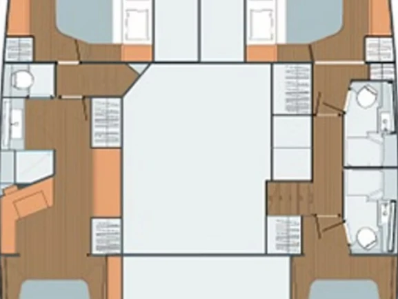 Louez un Fountaine Pajot Saba 50 à Ligia