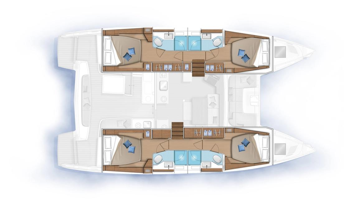 Location Catamaran Lagoon avec permis