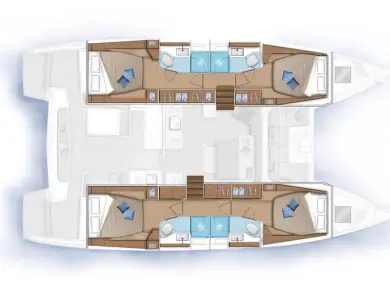 Location Catamaran Lagoon avec permis