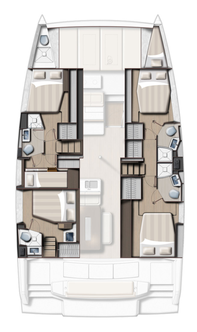 Location Catamaran à Trogir - Bali Bali 4.6