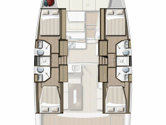 Location bateau Plataniás pas cher Bali 4.2