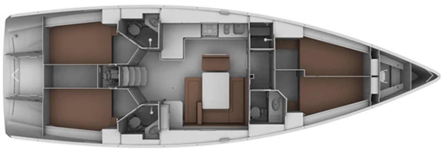 Location Voilier à Lefkáda - Bavaria Cruiser 45