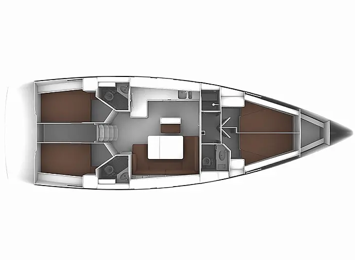 Bavaria Cruiser 46 a louer à Lefkáda