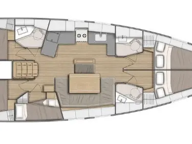 Location à Lefkáda - Bénéteau Oceanis 46.1 sur SamBoat