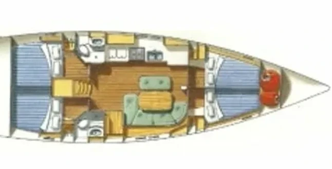 Location bateau Nikiána pas cher Oceanis 473 Clipper