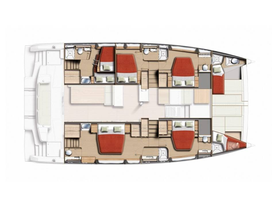 Louez un Bali Bali 5.2 - 5 + 2 cab. à Sukošan