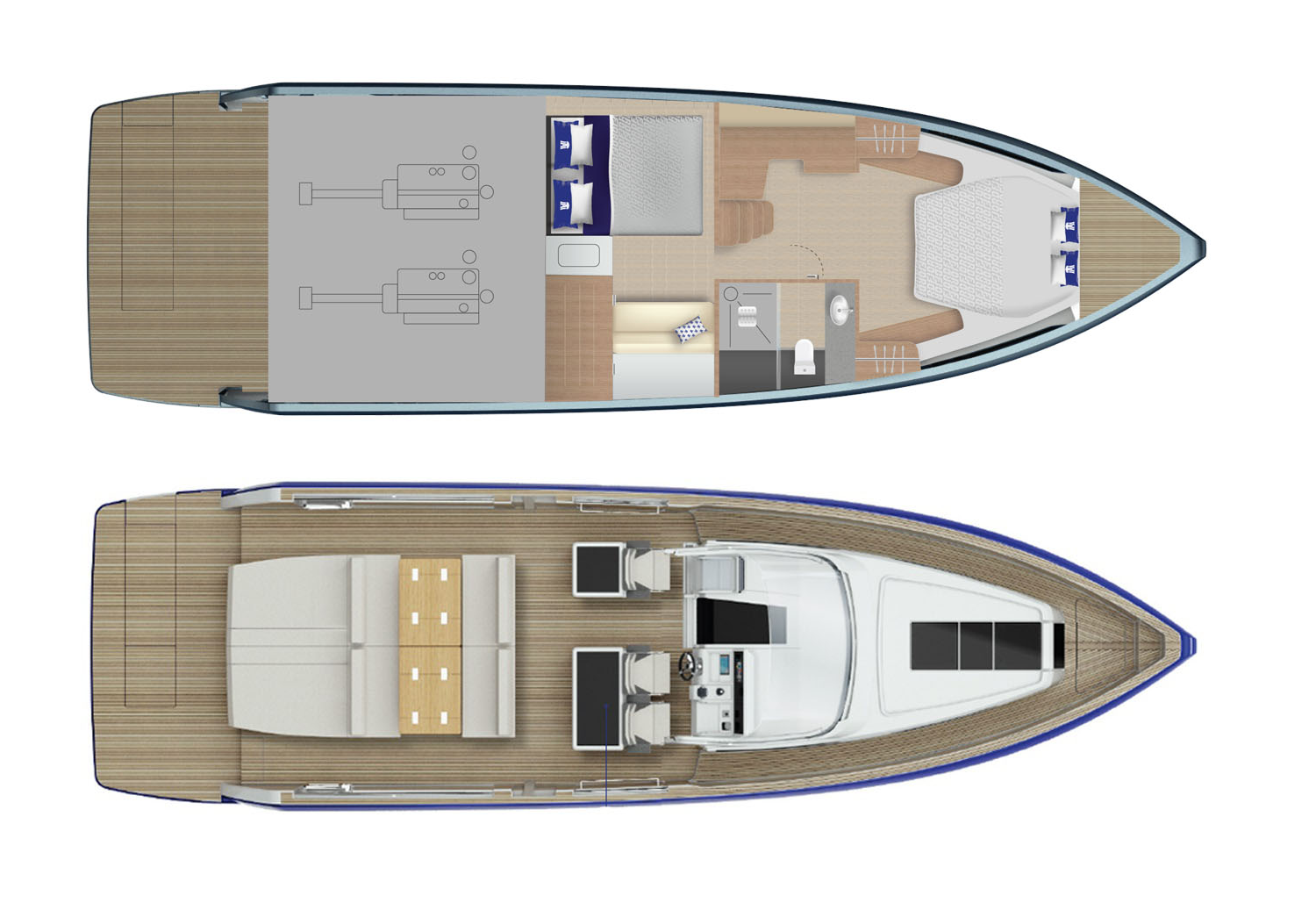Location bateau Fjord Fjord 41 XL à Kaštela sur Samboat