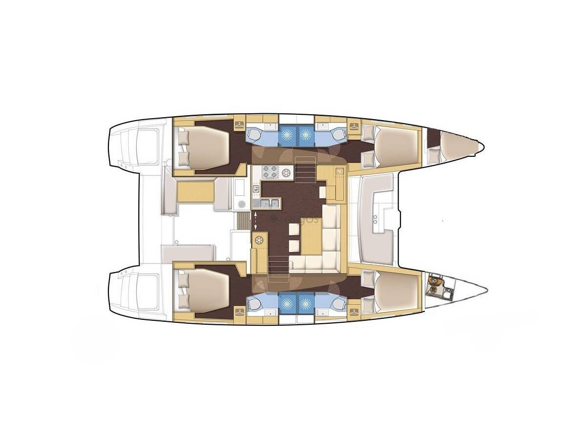 Location Catamaran Lagoon avec permis