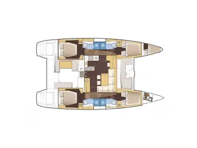 Location Catamaran Lagoon avec permis