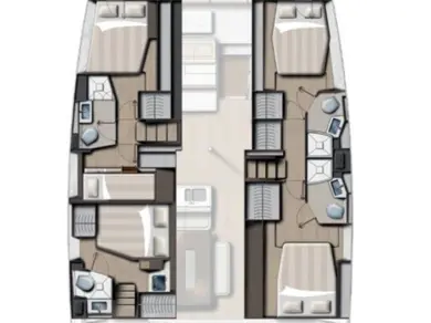 Location bateau Bali Bali 4.6 à Fethiye sur Samboat