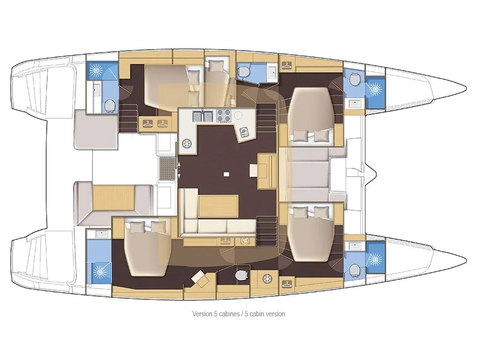 Location Catamaran Lagoon avec permis