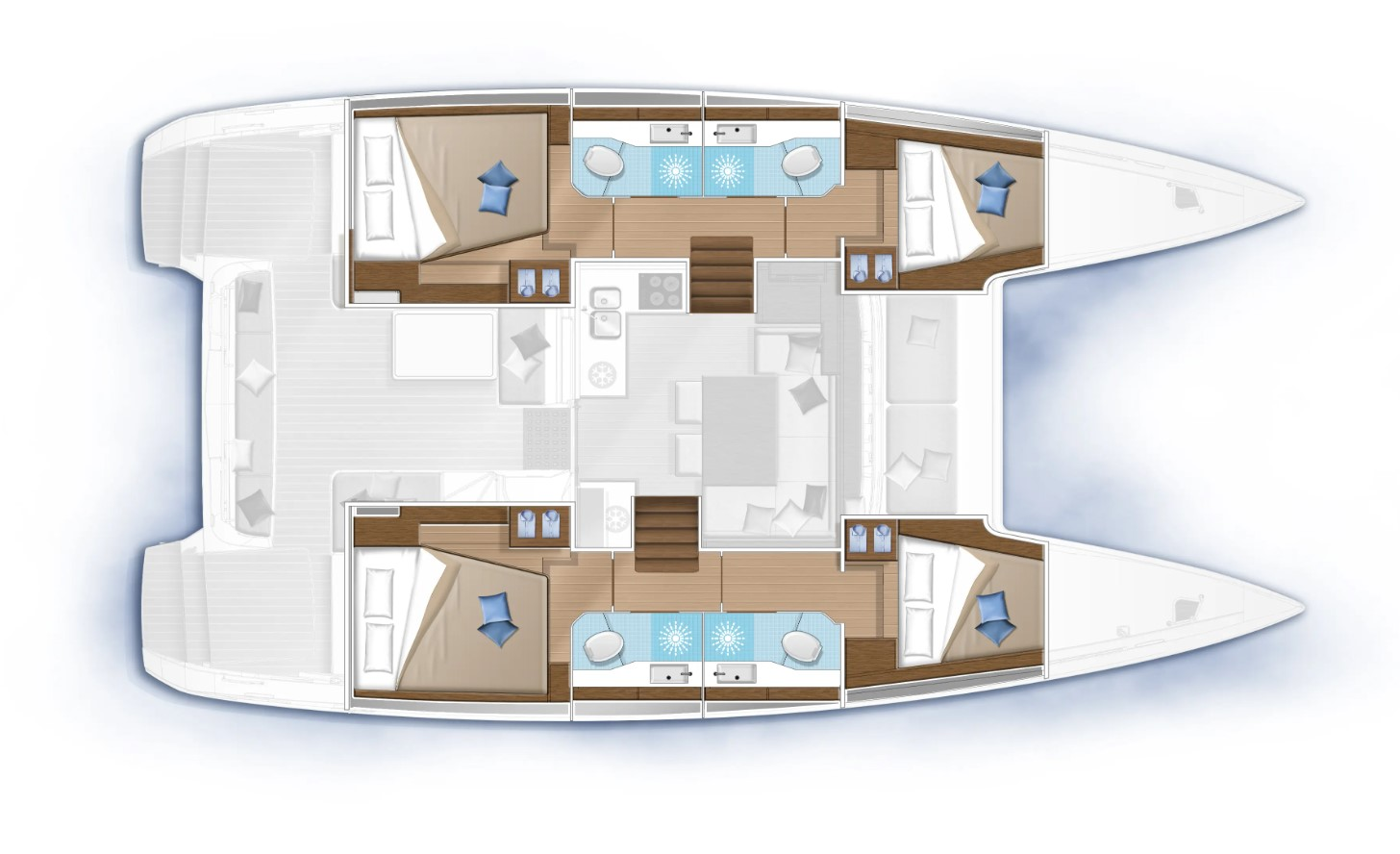 Location Catamaran Lagoon avec permis