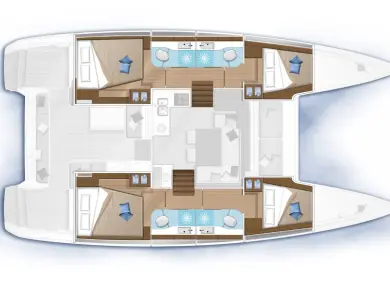Location Catamaran Lagoon avec permis