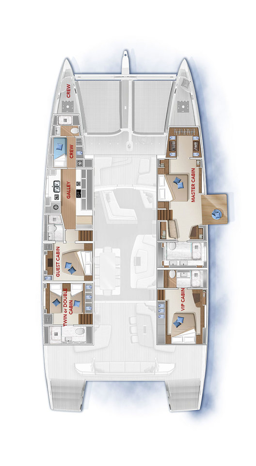 Location Catamaran Lagoon avec permis