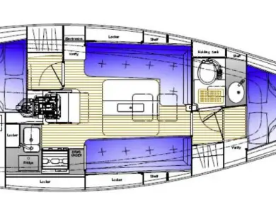 Louer Bateau à moteur avec ou sans skipper Kavi Yacht à Pula