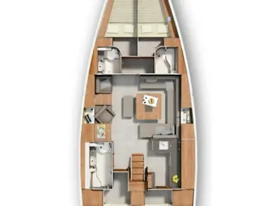 Location bateau Seget Donji pas cher Hanse 455